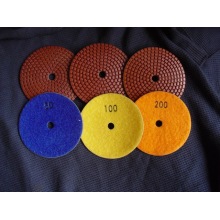 diamond metal chip pad