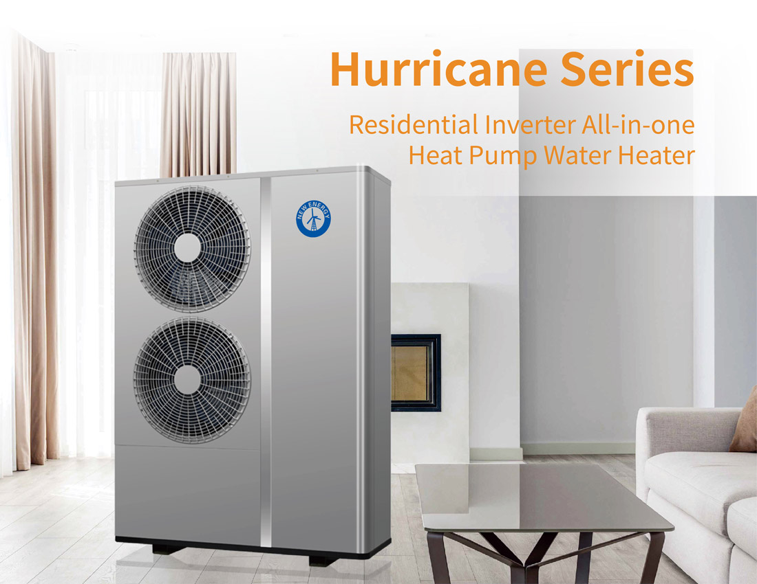 NEW ENERGY Hurricane Titan Series Heat Pump