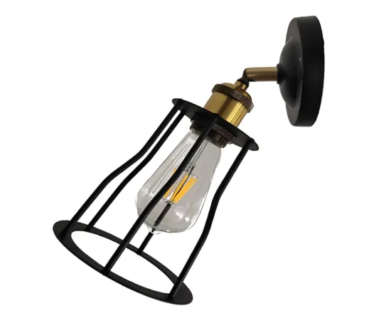 Iron Shade Vintage Indoor Wall Mounted Sconce Lamps