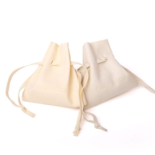 Micro fiber necklace earring jewellery envelopes soft pouch