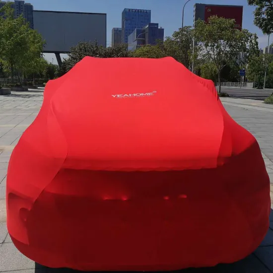 Elastic Indoor Car Cover Universal Fits Dust-Proof Cover