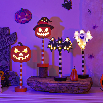 Halloween Decoration LED Leuchten: Kürbisschädelfestlampe