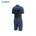 Seaskin 1.8mm Neoprene Adult Shorty Blue Wetsuit