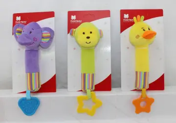 18CM baby squeaker with teeth baby toy