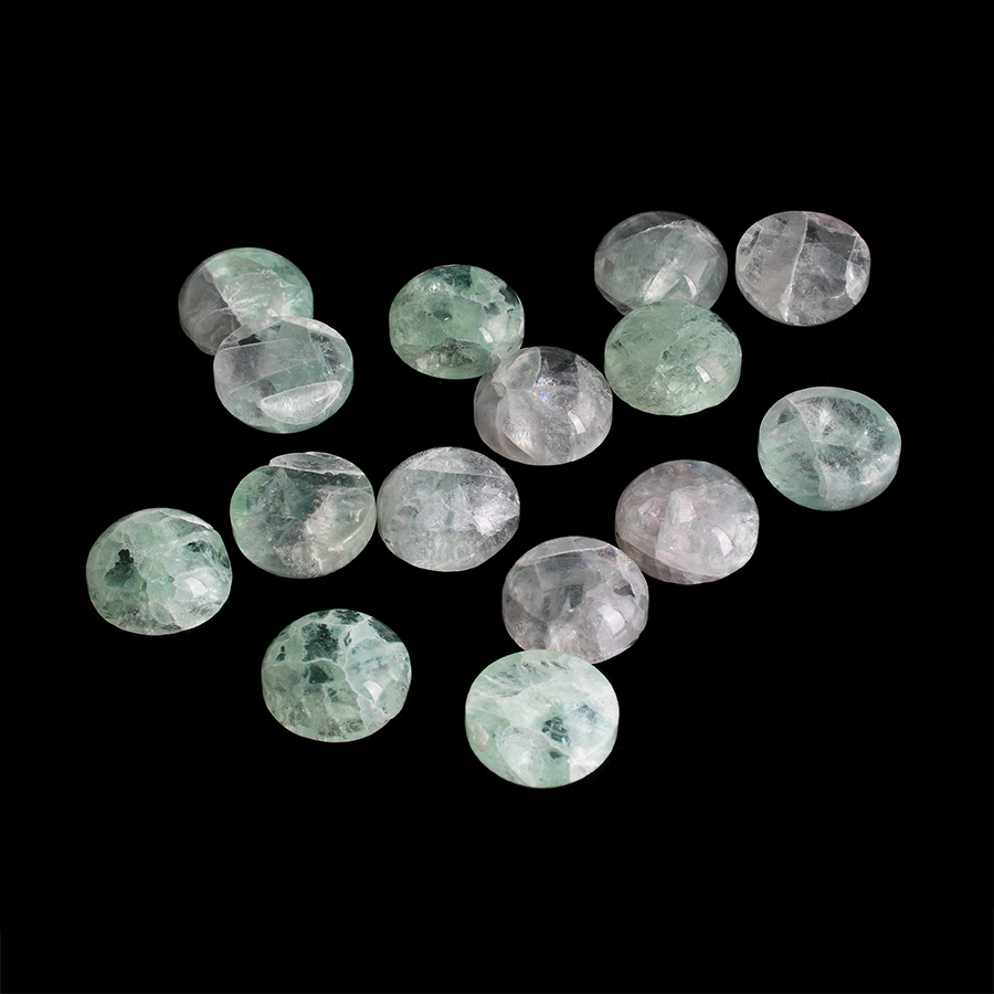 Round Green Fluorite gemstone
