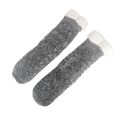 Mens Non-skid Thermal Fuzzy Slipper Socks