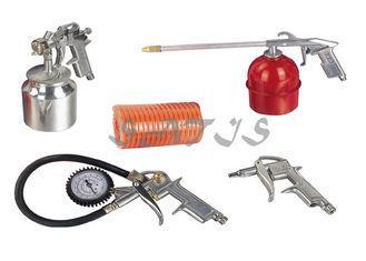 Suction Feed High Pressure Spray Gun Kits , air tools kit f