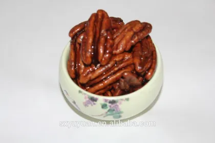 Caramelized pecans