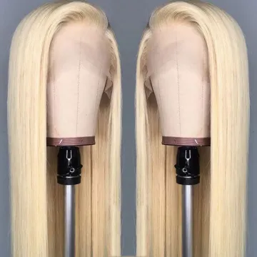 Blonde 613 Hd Full Transparent 360 Lace Frontal Closure Wig Mink Brazilian Human Hair Lace Front Wigs Human Hair For Black Women
