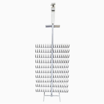Вешалка для прыстасаванняў з тытанавым анадаваным пакрыццём