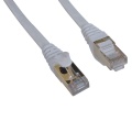 Cable plano duradero del cordón de conexión de Lan de Internet Cat7