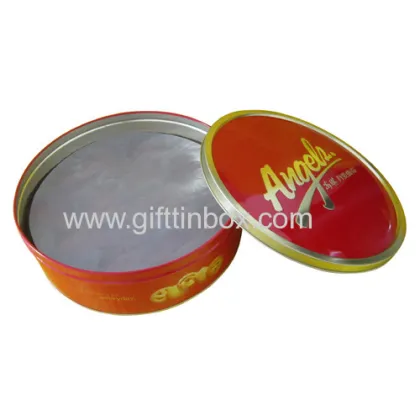 Large Biscuit Tin Box 