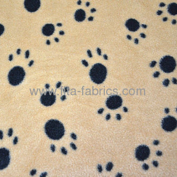 Polar Fleece ,animal Print Fleece Fabric 