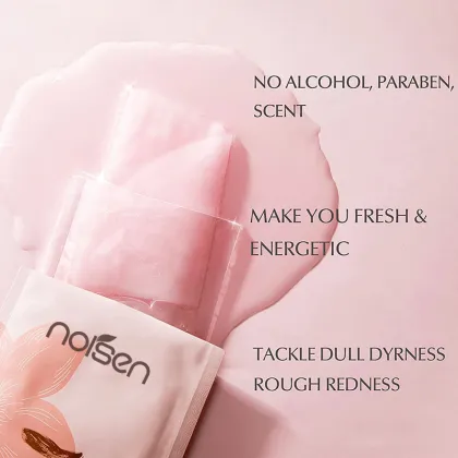 Sakura Pink Facial Mask: Hydrate, Nourish, and Rejuvenate with Natural Formula Moisturizing Sheet Mask