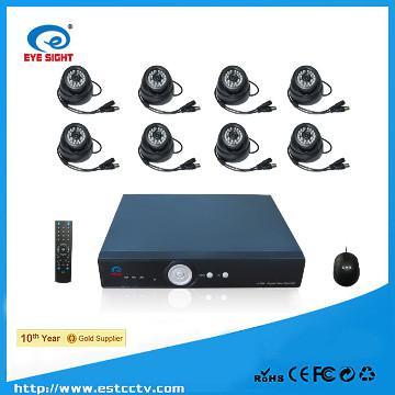 1/4 CMOS H.264 8CH Video Mini DVR sysytem cctv dvr