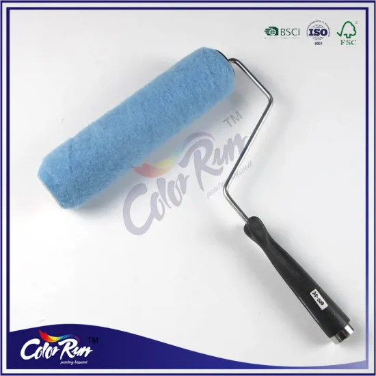 ColorRun wholesale RC04123 slip on style 9" blue polyester fibres paint roller
