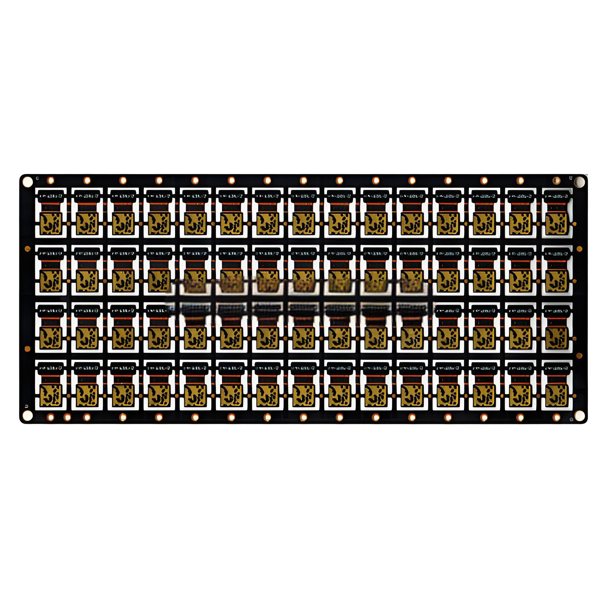 Double-sided gold finger circuit board