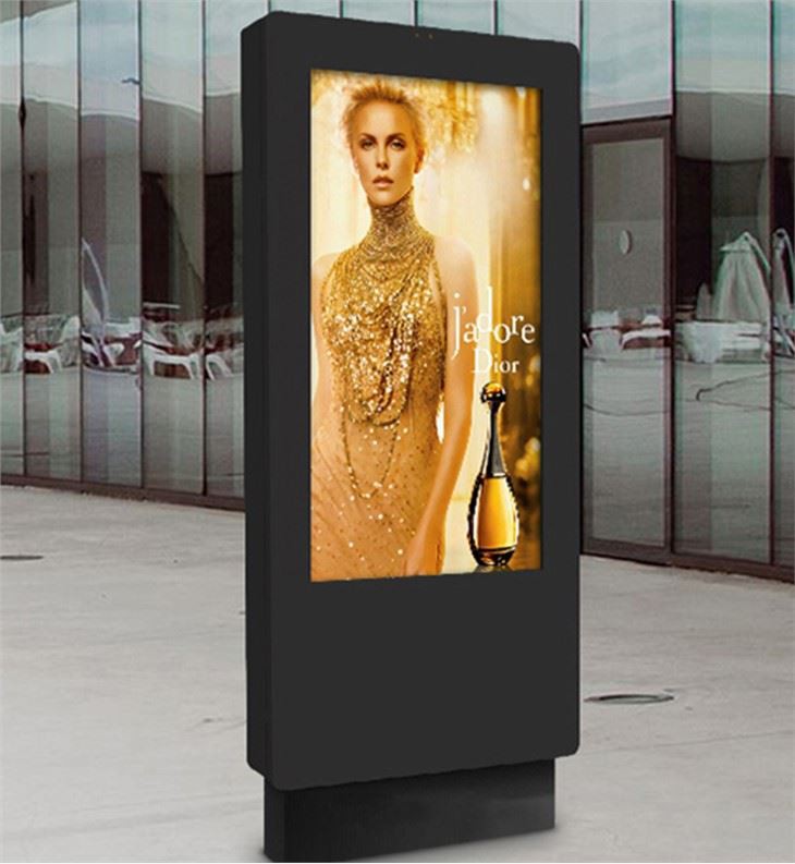 55 polegadas Totem LCD Double LCD Outdoor