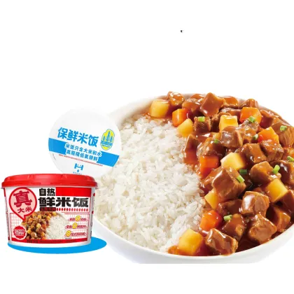 100% Real Rice Self-Heating Fresh Meal