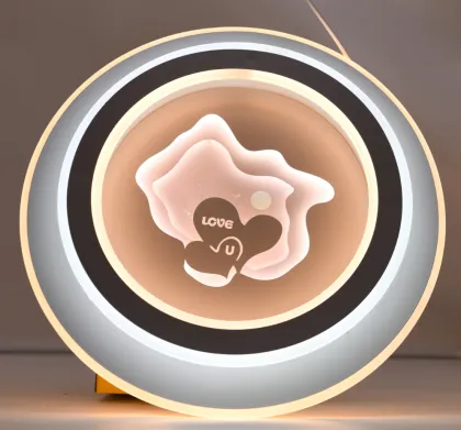 Round Shape Acrylic Ceiling Lamps for Bedroom