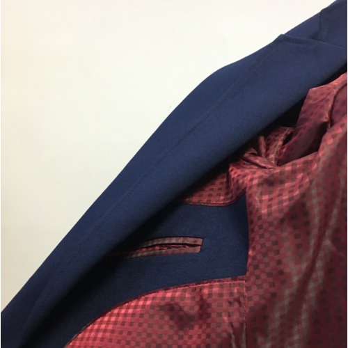 fitness men 100%Polyester Dark blue suit