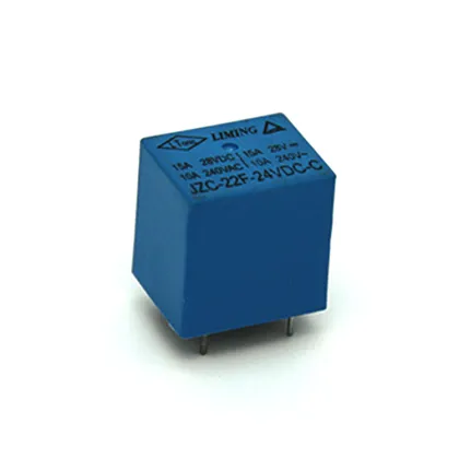 5V DC Blue PCB Power Relay in Factory