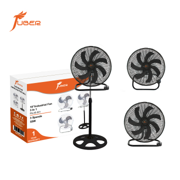 18 Inch 3in1 Metal Stand Industrial Electric Fan Pedestal Ventilador