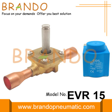 Elettrovalvola tipo Danfoss da 22 mm EVR 15 032F1225