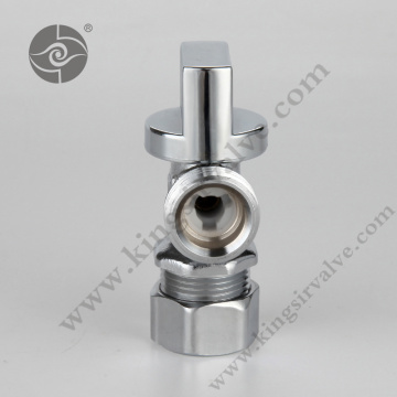 Chrome plated angle valve