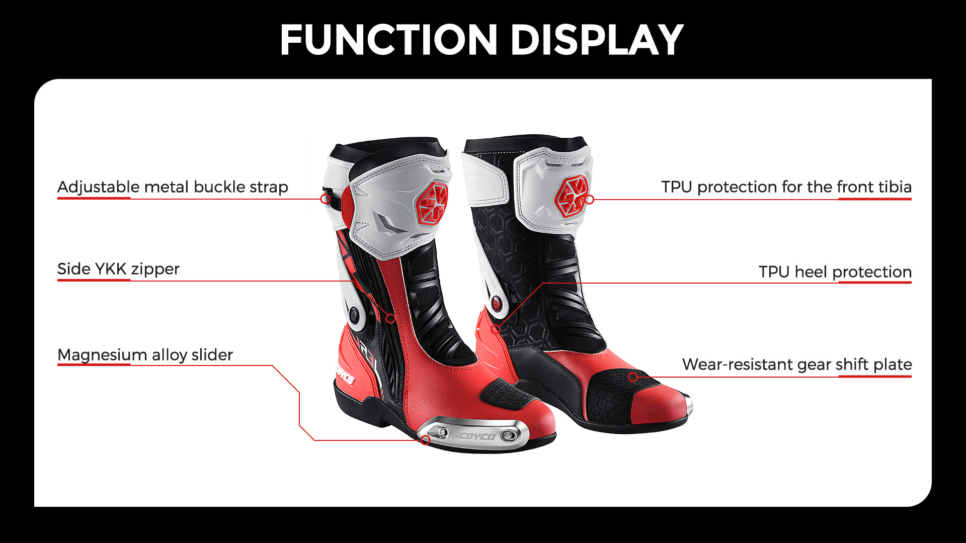 motorcycle road racing boots