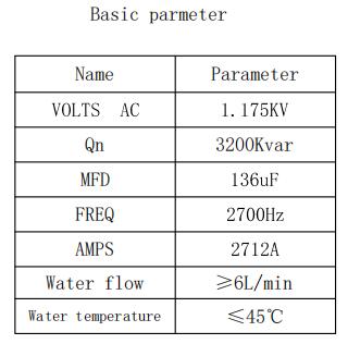 YZPST-RFM1.175-3187-2.7S RFM Induction Heating Capacitors