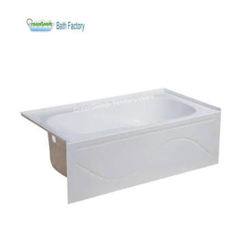 USA Hot Sale 60 Inch Hotel Low Apron Skirt Alcove Tub