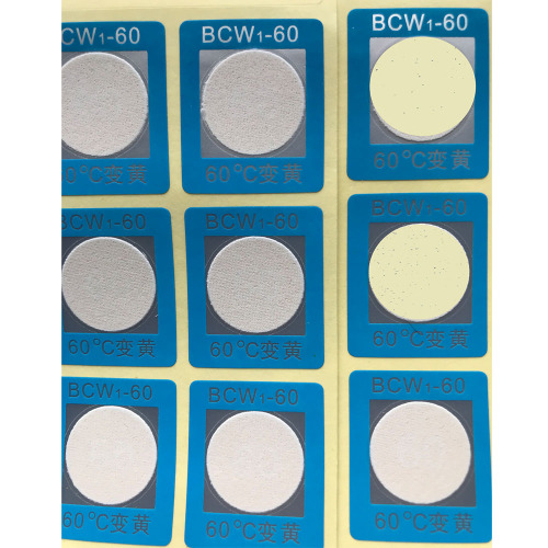 Color Changeable Temperature Indicator