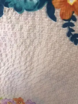 polyester mechanical seersucker print fabric