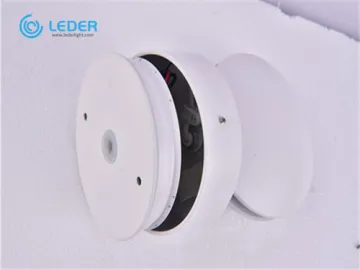 LEDER Black White Simple LED Outdoor Wall Light