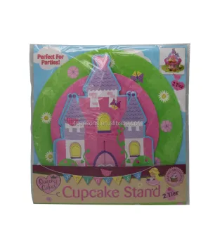 Three-Tier Cake Stand: A Magical Castle Cake Tray for Baking Delights