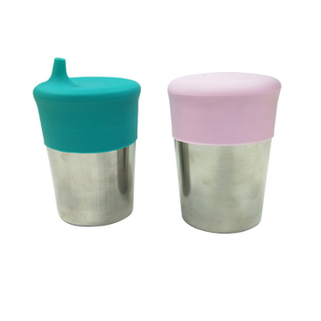 Custom Durable Spill-Proof Silicone Spout Sippy Lid