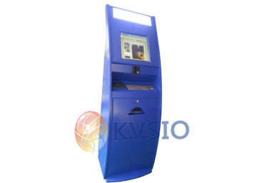 High Precision Lobby Kiosk , Self Service Internet Bank Cash Payment Ticketing Kiosk