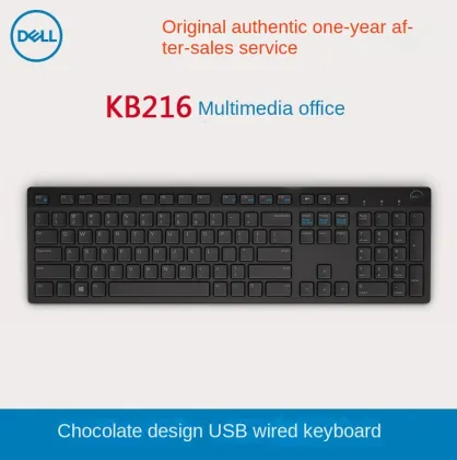 Dell Kb216 Wired Keyboard for Business Office Use