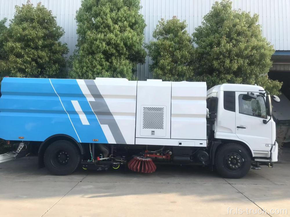 Dongfeng Tianjin 16m3 Vacuum Street Sweeper Truck