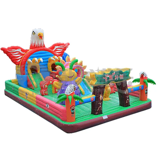 Commercial grade inflatable air bounce combo for sale