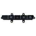 Car multifunctional combination panel