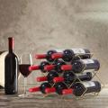 10 Bottles Metal wire Countertop Wine Holder