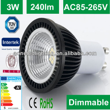 2014 new design 3W mr16 gu10 smd led spotlight