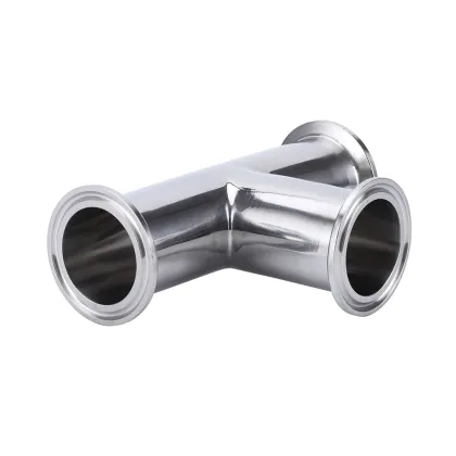 Tri-clamp 3 Way Equal Tee Fittings Connector