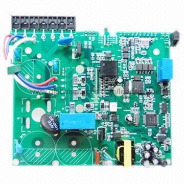 PCB Assembly Service for Car Power Inverters, Made of FR-4, Gold Finger Plating