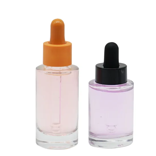 Gradient Essential Oil Bottle Dropper Glass