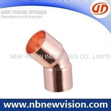 ASME B16.22 gomito di rame