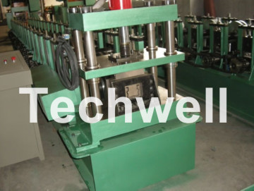 16 Stations Upright Rack Roll Forming Machine With Hydraulic Decoiler TW-RACK