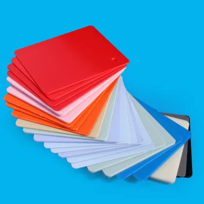 Corrugated 1mm thick ABS Sheet for Advertising Materials